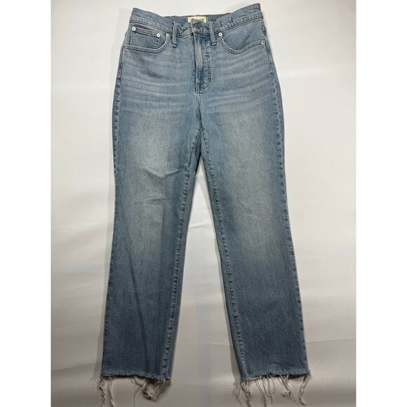 Madewell Women's The Perfect Vintage Blue Denim Jeans - Size 28 (29x26.5) - Picture 1 of 6